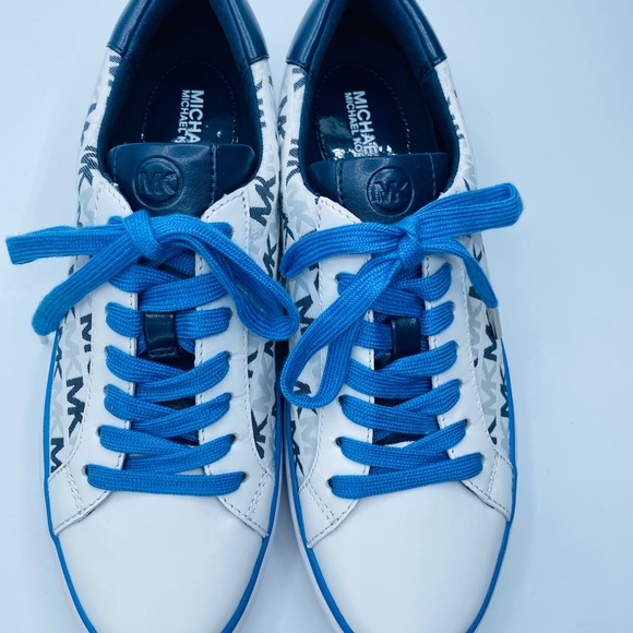 Michael Kors Chapman Lace Up Platform Sneakers Size 11 New without Box Authentic - Picture 4 of 10